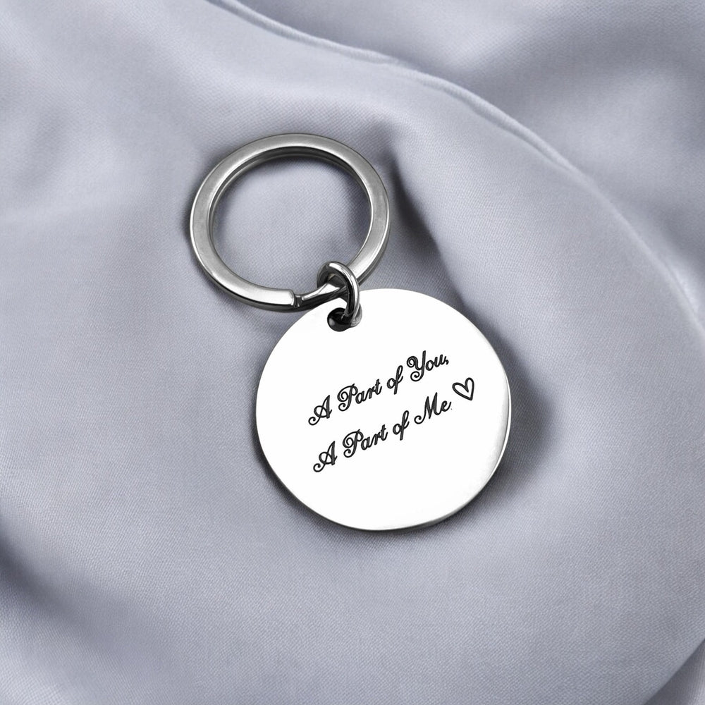 Classic Duo Fingerprint Keychain - MemoriesMade