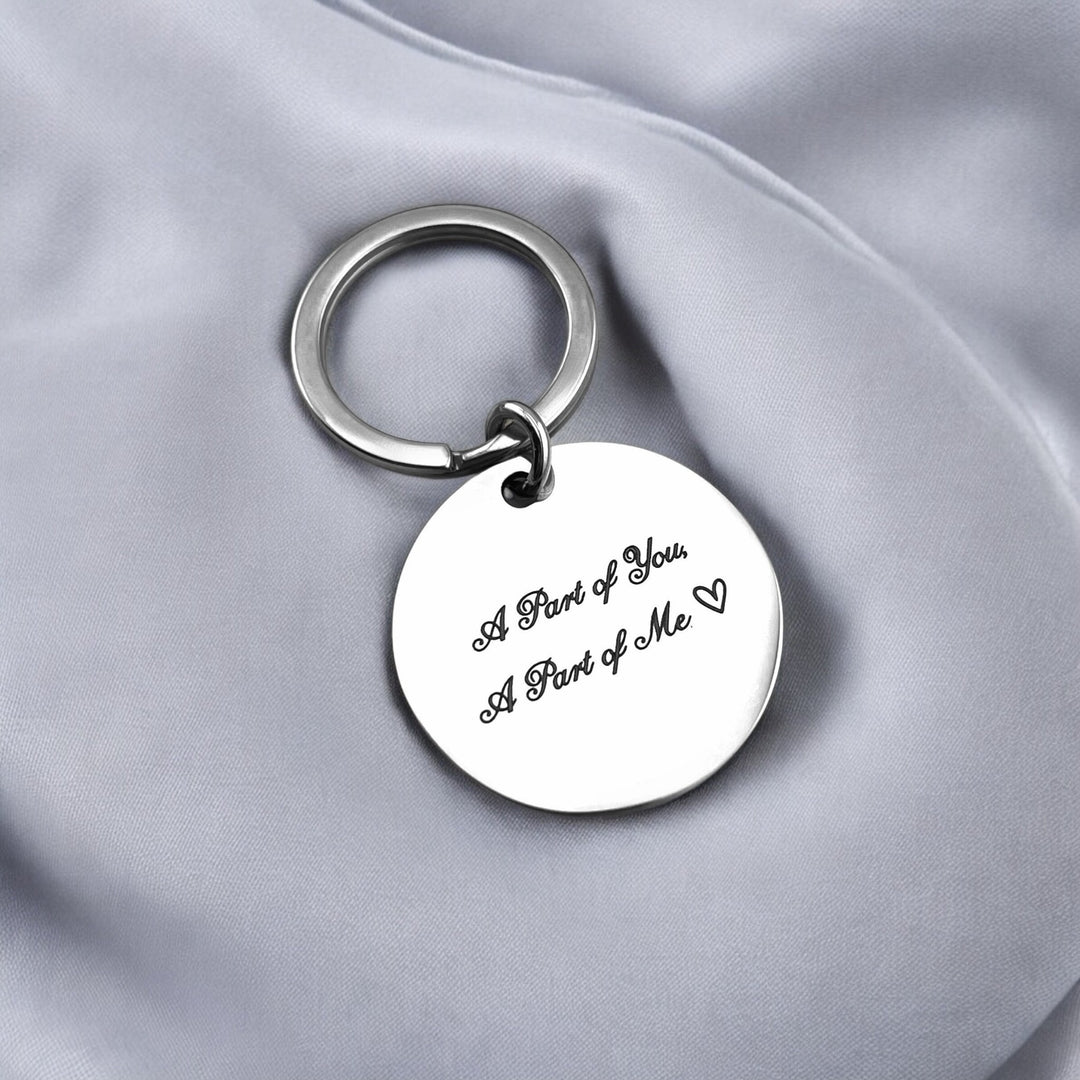 Classic Duo Fingerprint Keychain - MemoriesMade