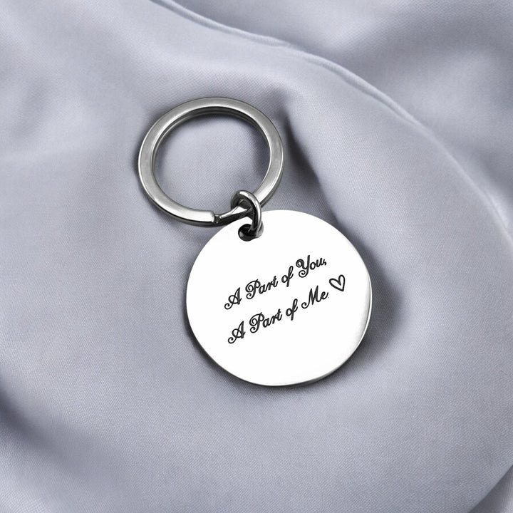 Classic Duo Fingerprint Keychain - MemoriesMade