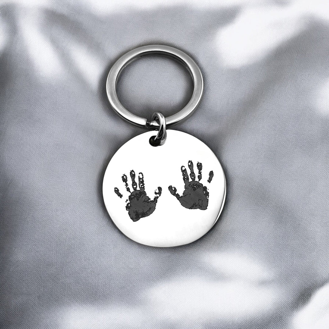 Classic Handprint Keychain - MemoriesMade