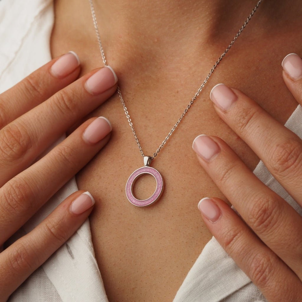 Clothing Keepsake Halo Necklace - MemoriesMade