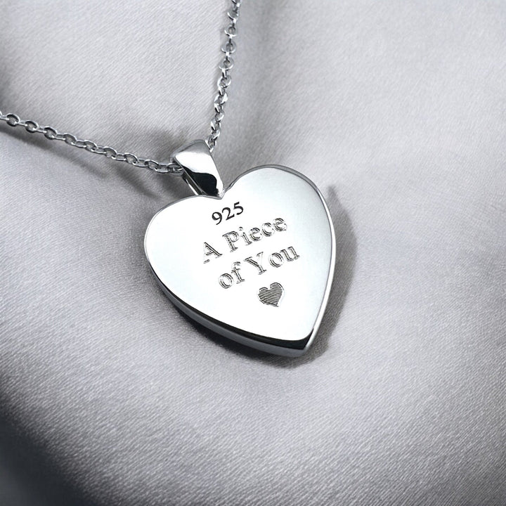 Clothing Keepsake Heart Necklace - MemoriesMade