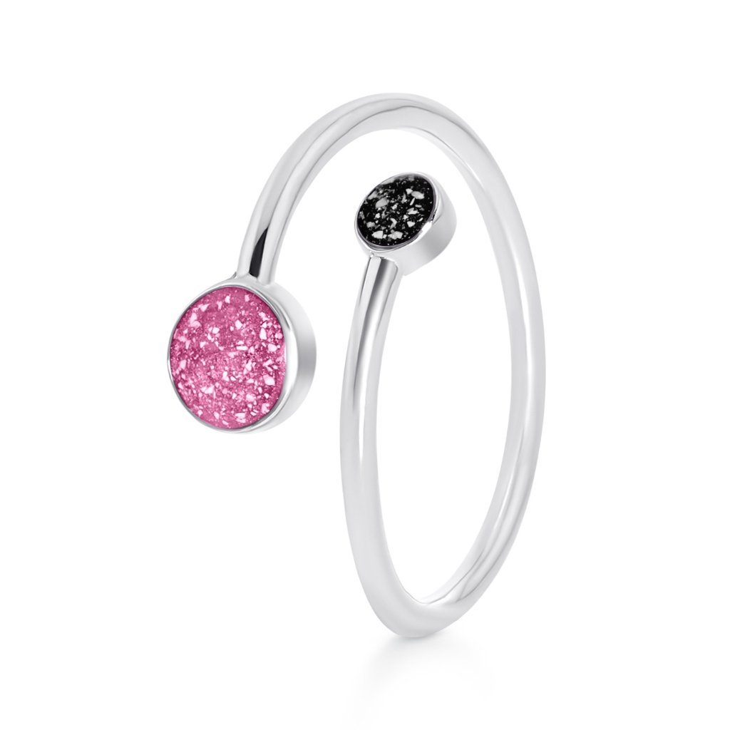 Dual Tribute Ashes Ring - MemoriesMade