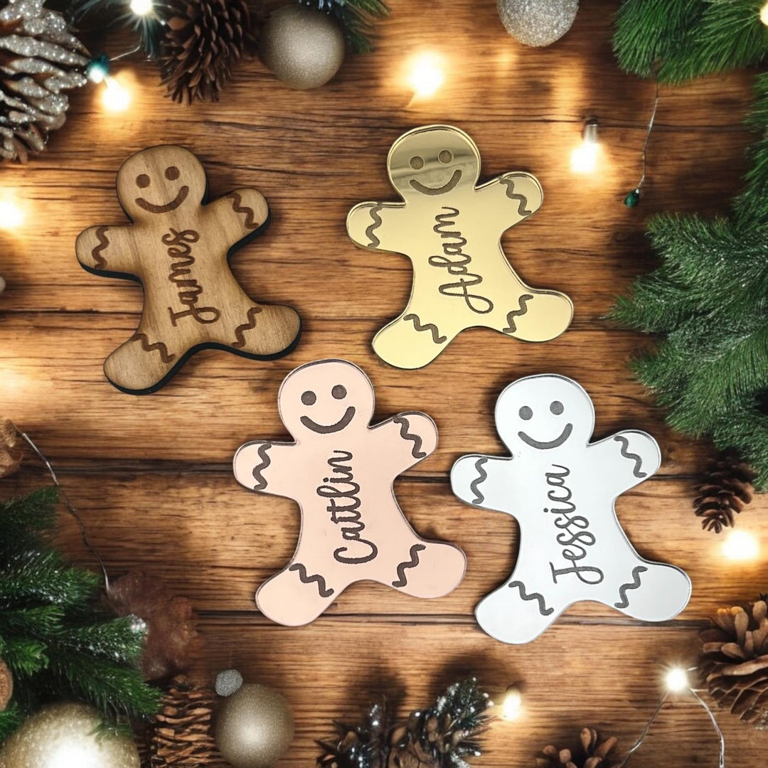 Gingerbread Man Place Name Setting - MemoriesMade