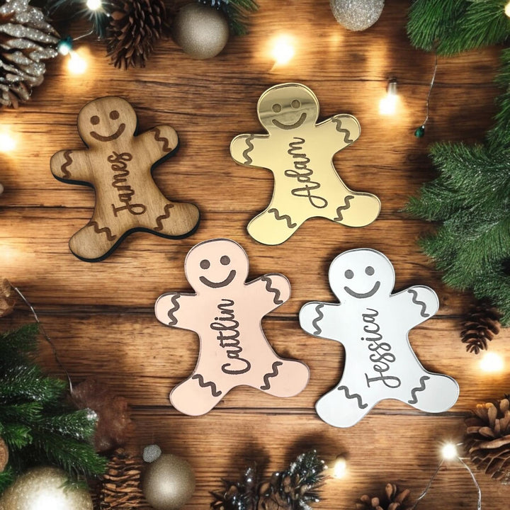 Gingerbread Man Place Name Setting - MemoriesMade
