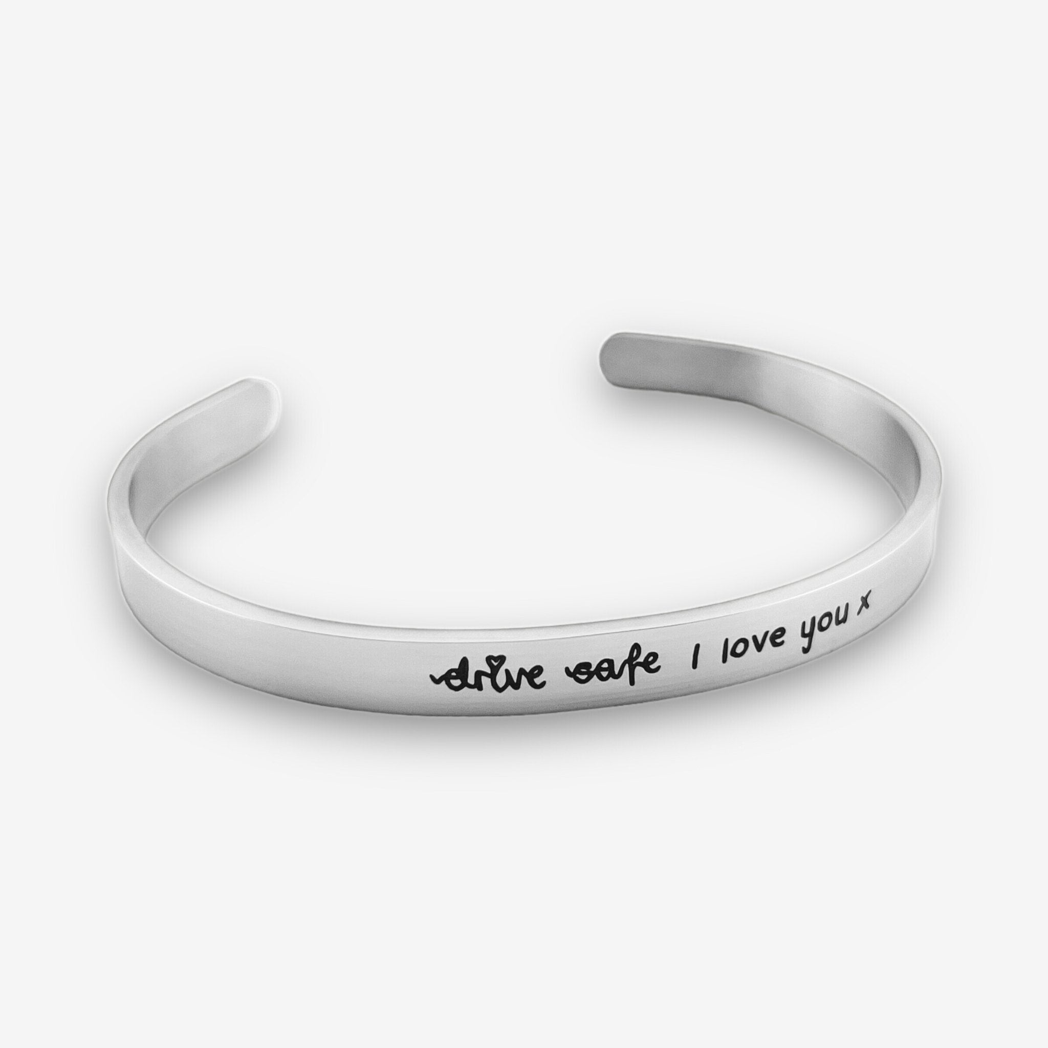 Handwriting Cuff Memorial Jewellery