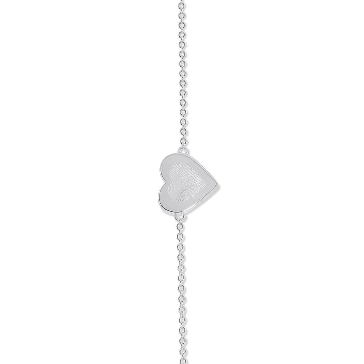 Heart Fingerprint Bracelet - MemoriesMade
