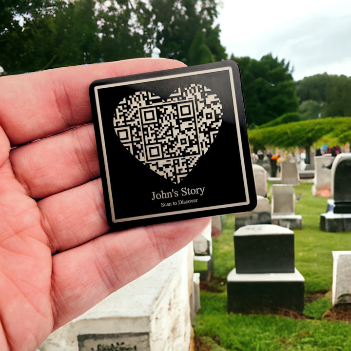 Memorial Square QR Code - MemoriesMade