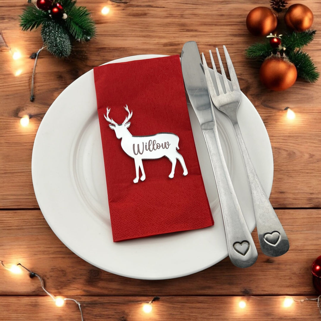 Reindeer Place Name Setting - MemoriesMade