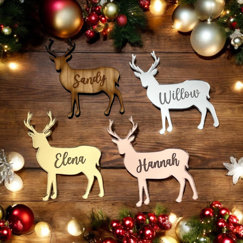 Reindeer Place Name Setting - MemoriesMade