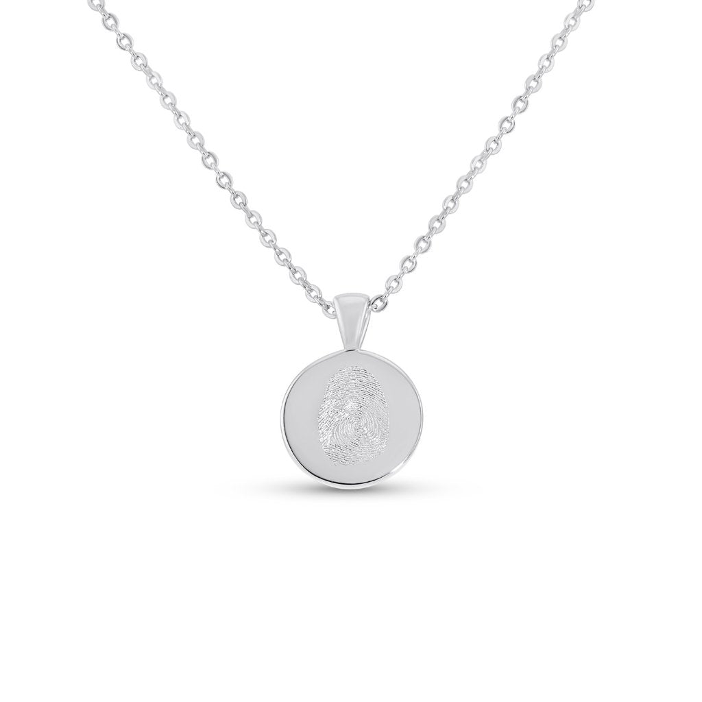 Small Fingerprint Necklace - MemoriesMade