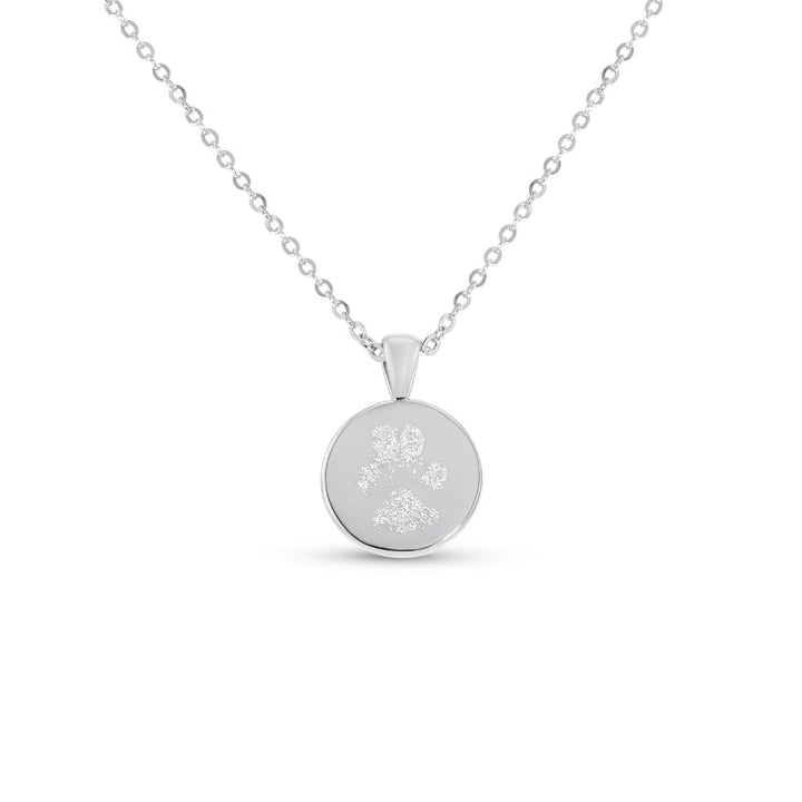 Small Pawprint Necklace - MemoriesMade