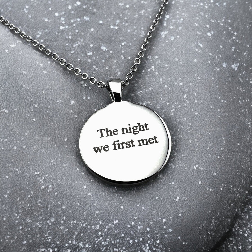 Star Map Classic Necklace - MemoriesMade