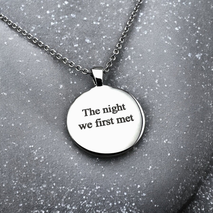 Star Map Classic Necklace - MemoriesMade