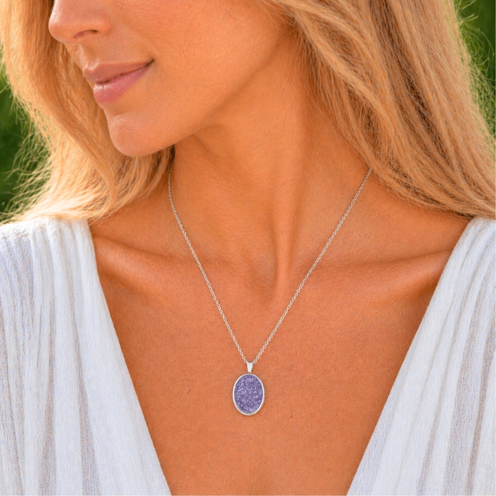 Oval Ashes Necklace