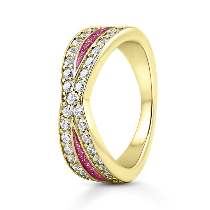 Yellow Gold Soulbound Ashes Ring
