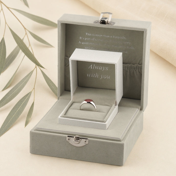 Classic Signet Ashes Ring