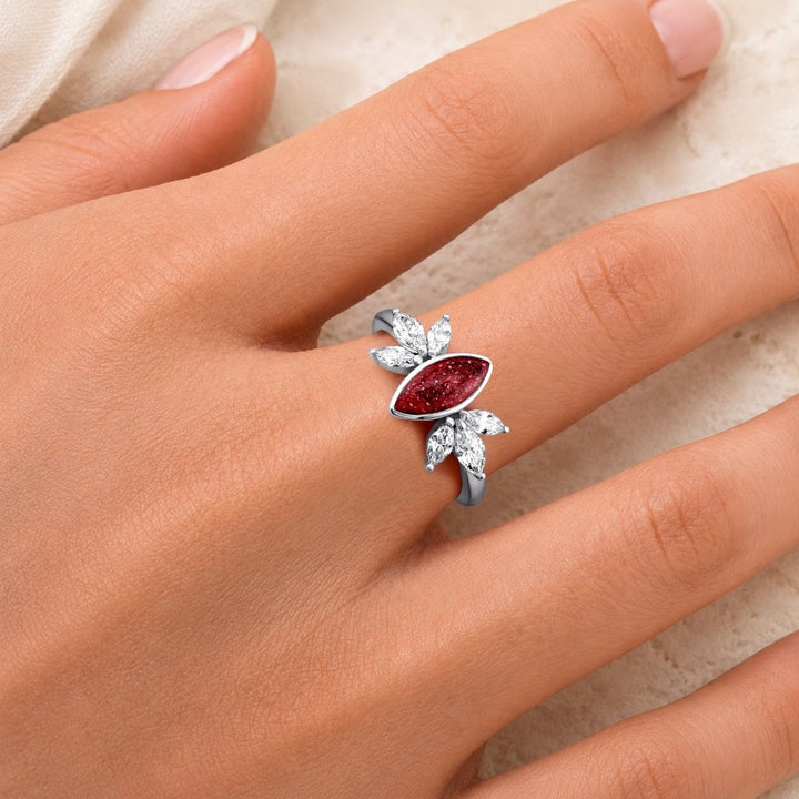 Blossom Marquise Ashes Ring