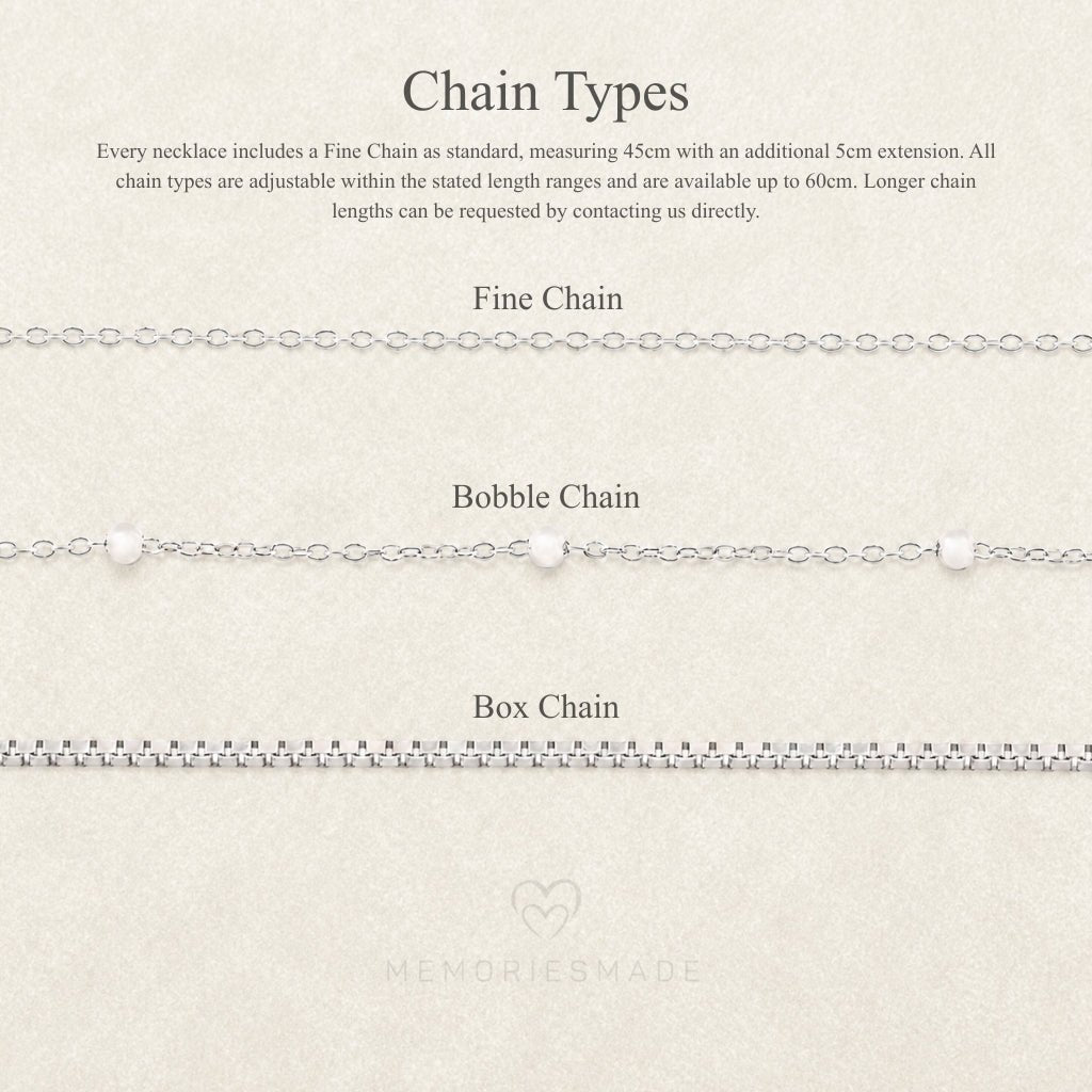55 - 60 cm Bobble Chain - MemoriesMade
