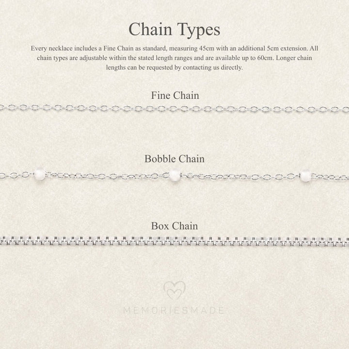 55 - 60 cm Bobble Chain - MemoriesMade