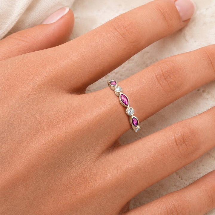 Rose Gold Beloved Ashes Ring