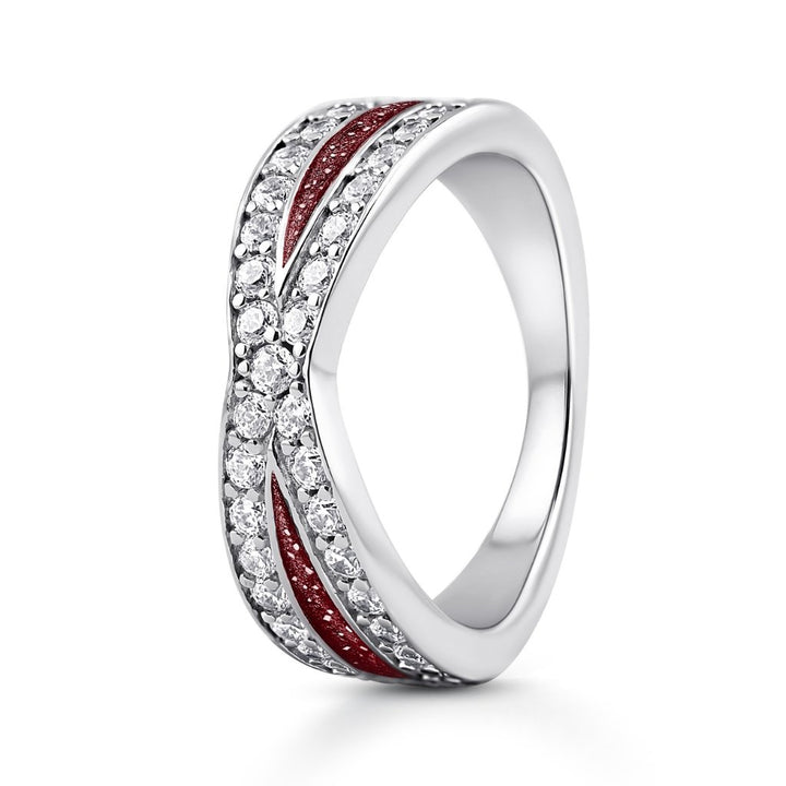 White Gold Soulbound Ashes Ring