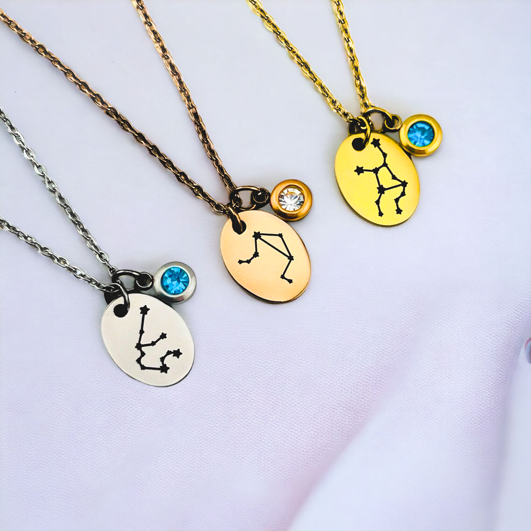 Constellation Mini Oval Necklace