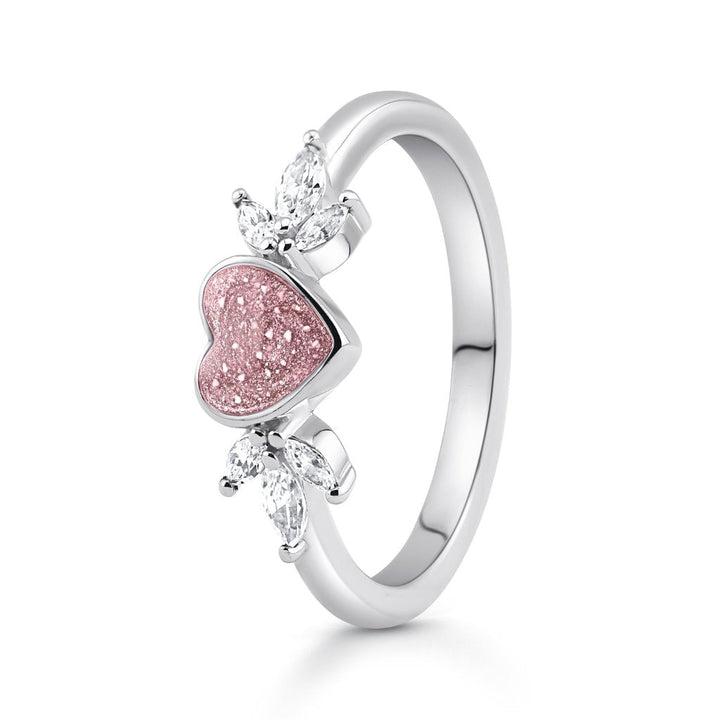 Blossom Heart Ashes Ring - MemoriesMade