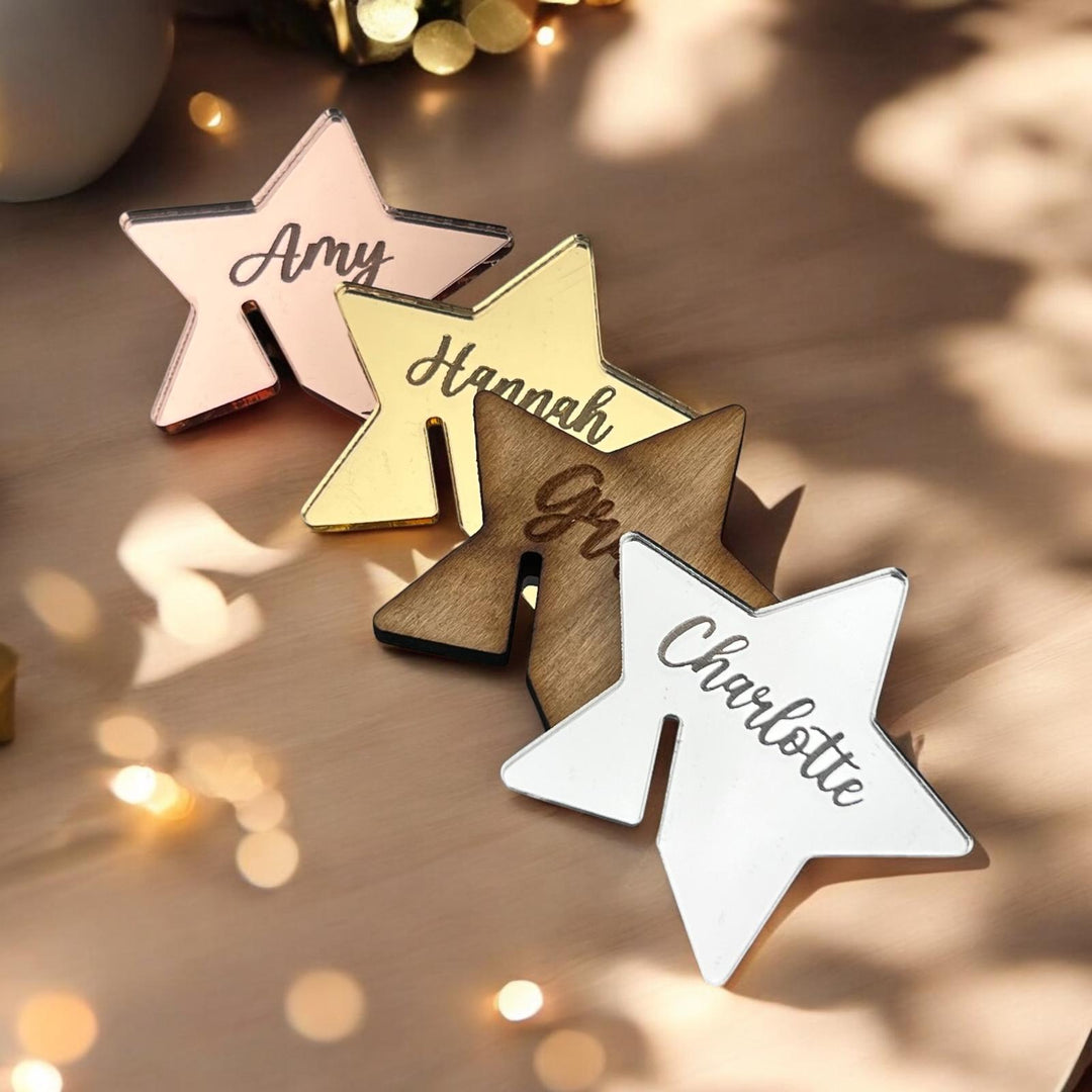 Christmas Star Drink Tag - MemoriesMade