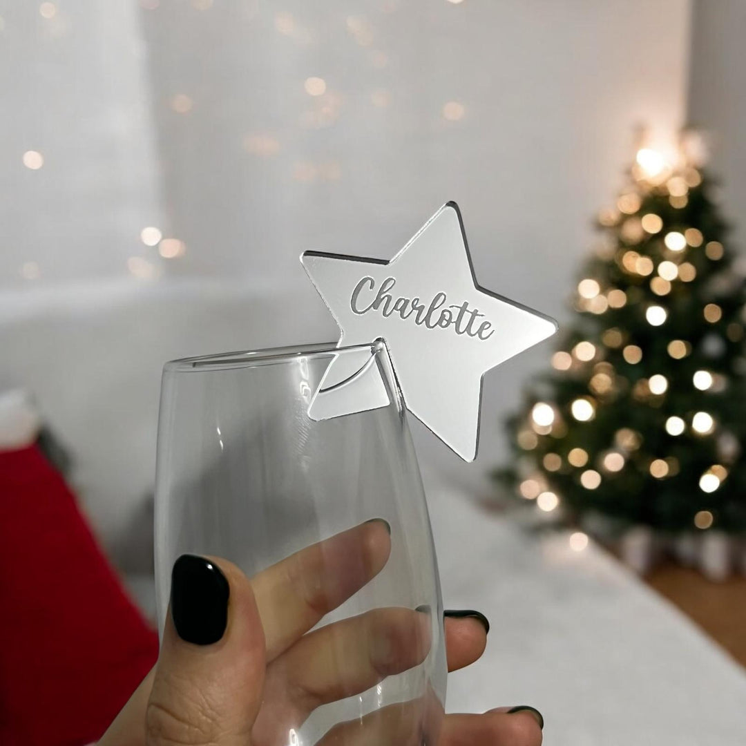 Christmas Star Drink Tag - MemoriesMade