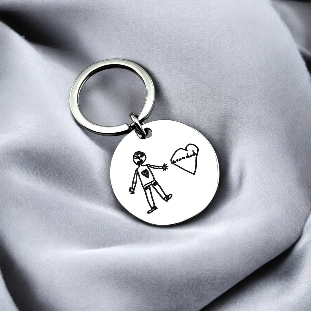 Classic Childrens Drawing Keychain - MemoriesMade