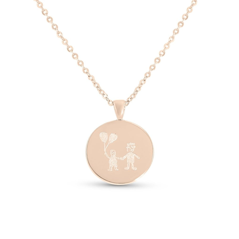 Classic Drawing Necklace - MemoriesMade