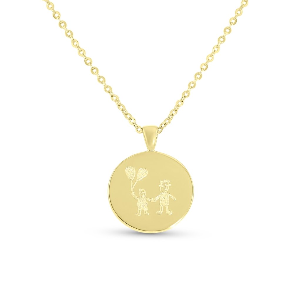 Classic Drawing Necklace - MemoriesMade