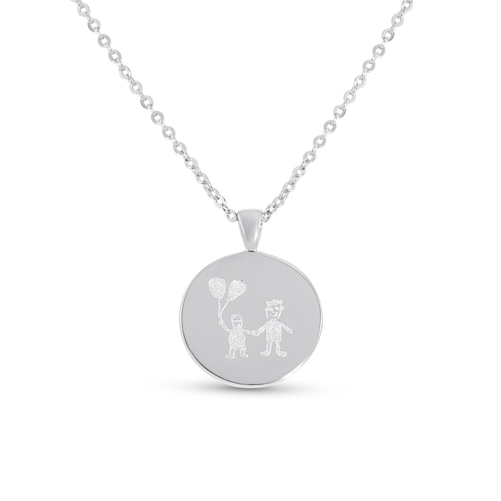 Classic Drawing Necklace - MemoriesMade