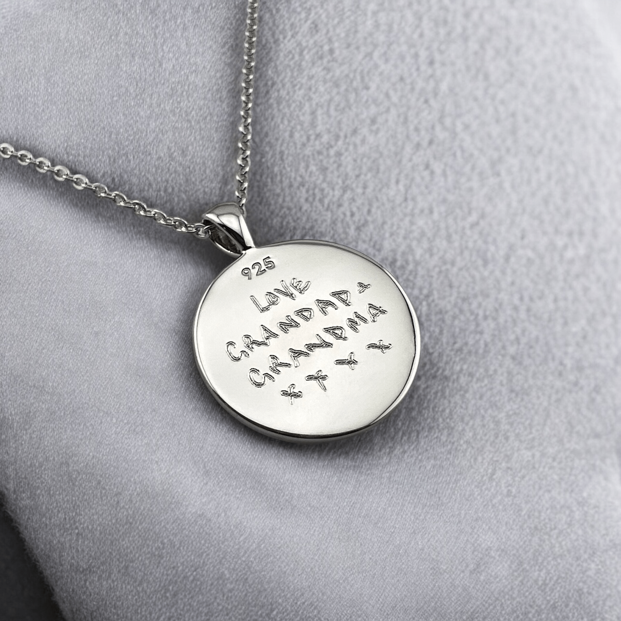 Classic Duo Fingerprint Necklace - MemoriesMade