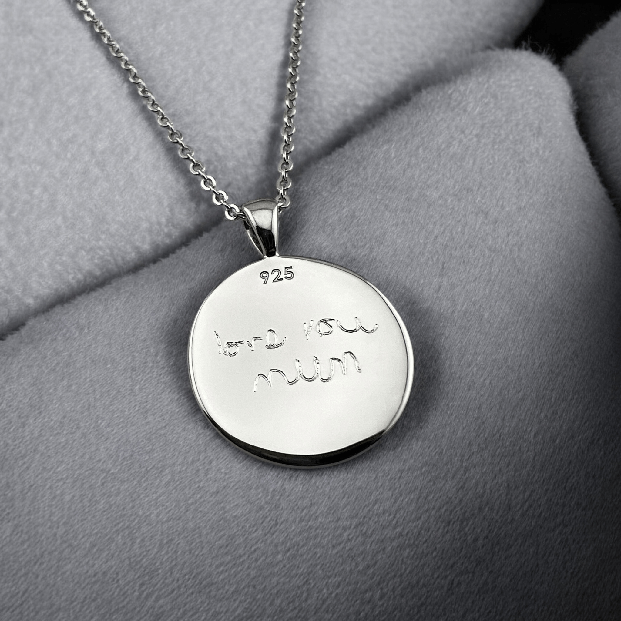 Classic Duo Fingerprint Necklace - MemoriesMade