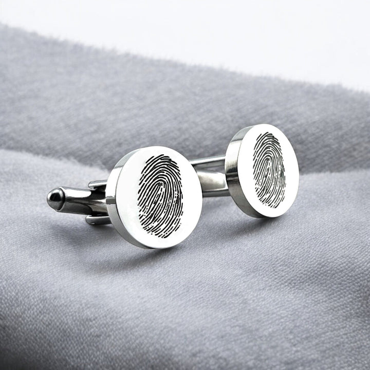 Classic Fingerprint Cufflinks - MemoriesMade