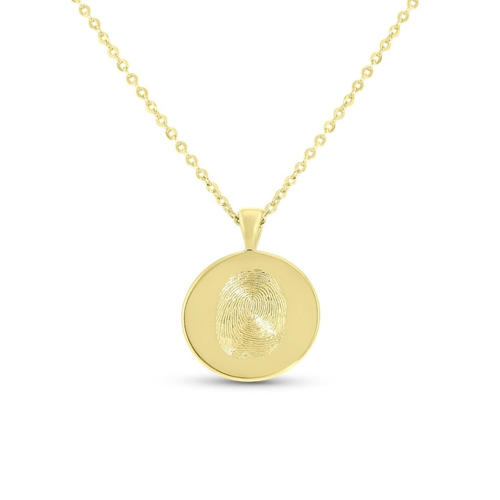 Classic Fingerprint Necklace - MemoriesMade