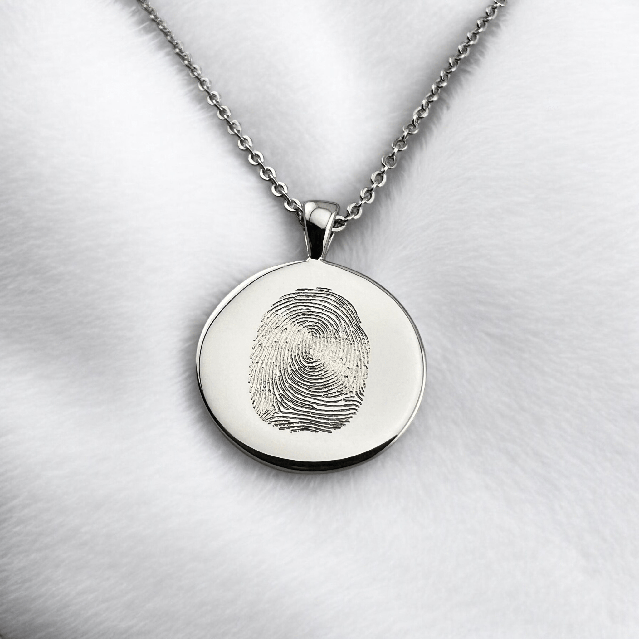 Classic Fingerprint Necklace - MemoriesMade