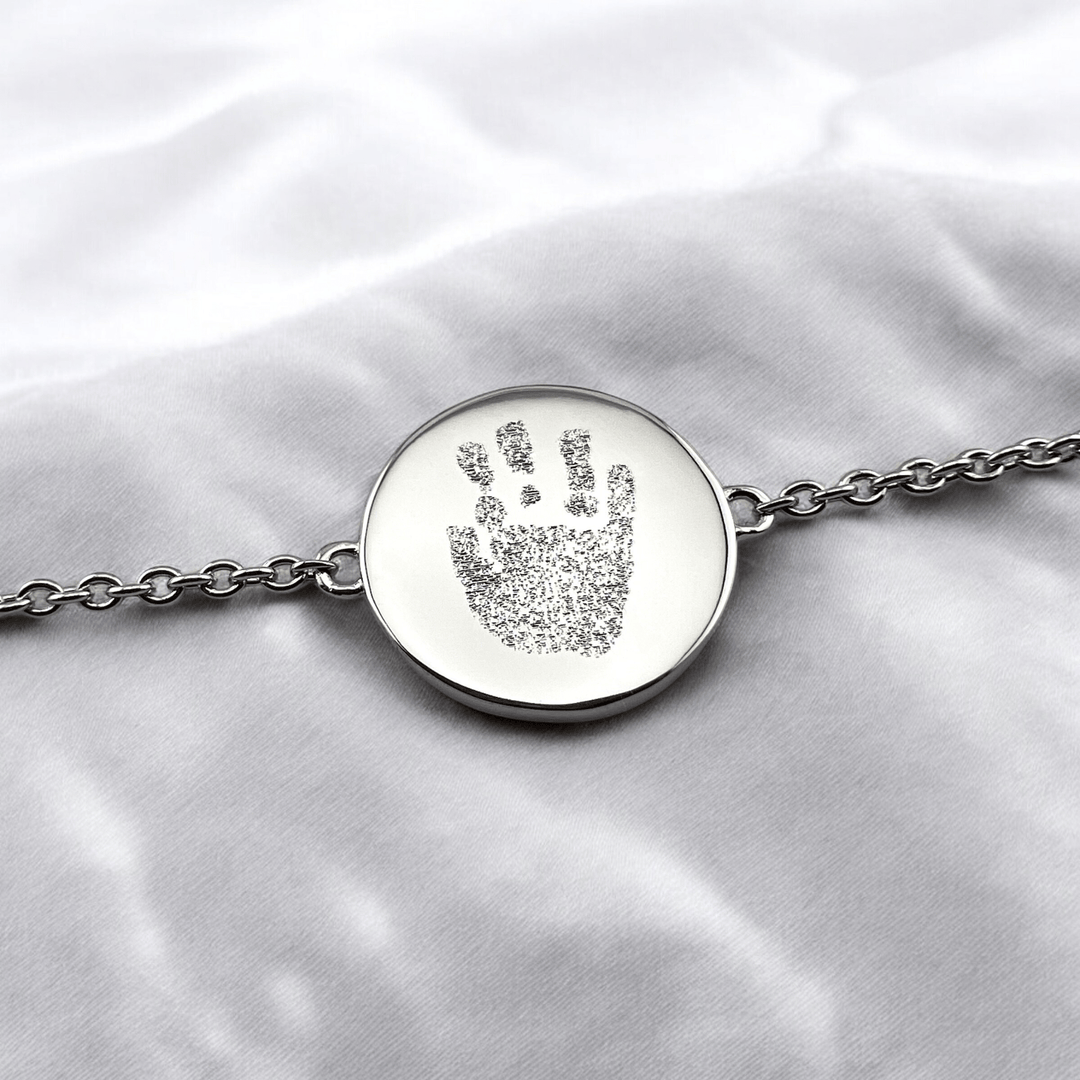 Classic Handprint or Footprint Bracelet - MemoriesMade