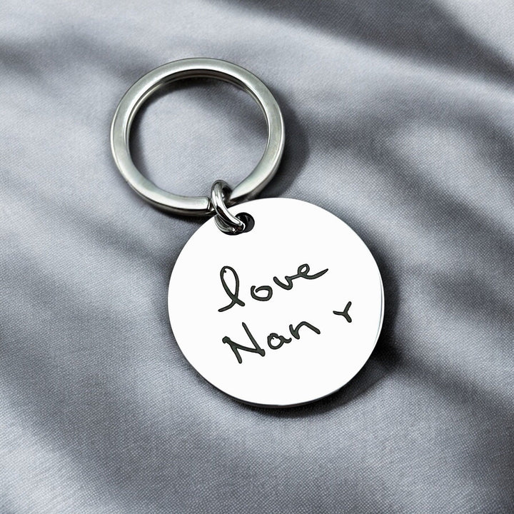 Classic Handwriting Keychain - MemoriesMade