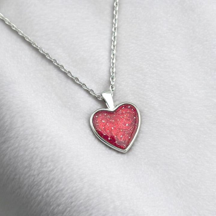 Classic Heart Ashes Necklace - MemoriesMade