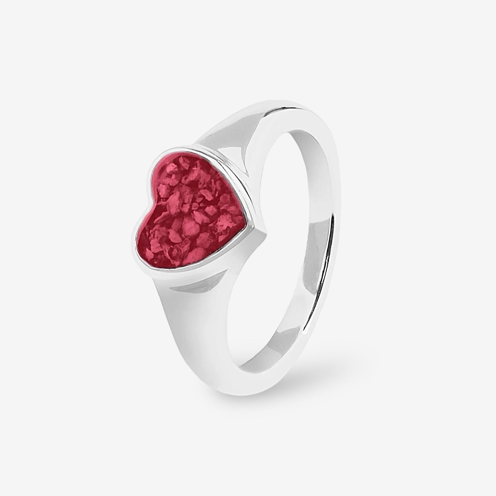 Classic Heart Ashes Ring - MemoriesMade