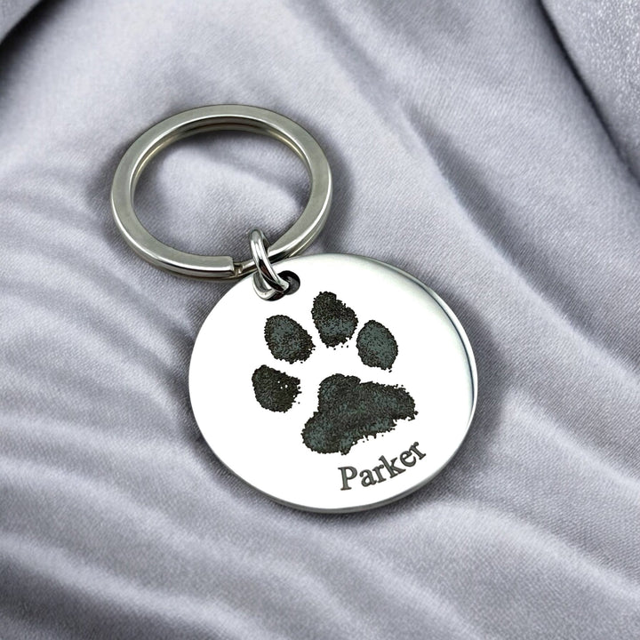 Classic Pawprint Keychain - MemoriesMade