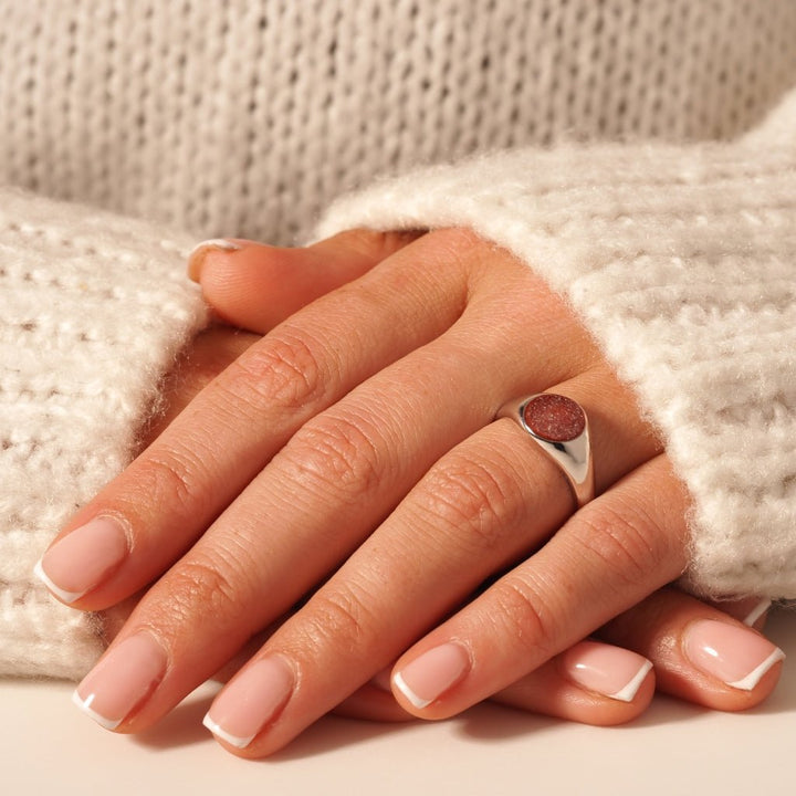 Classic Signet Ashes Ring - MemoriesMade