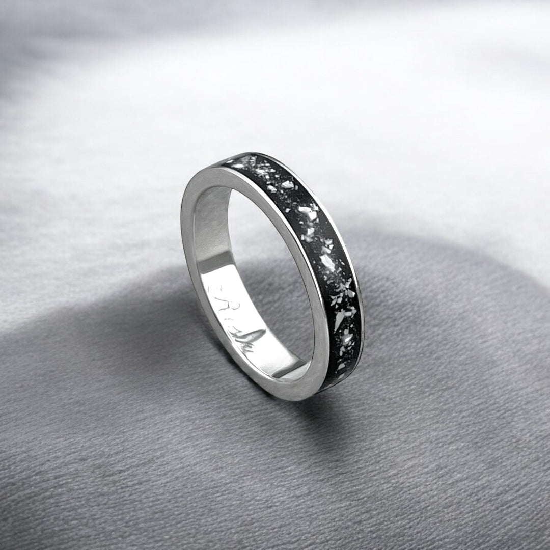 Clothing Keepsake Eternity Ring - 6mm - MemoriesMade