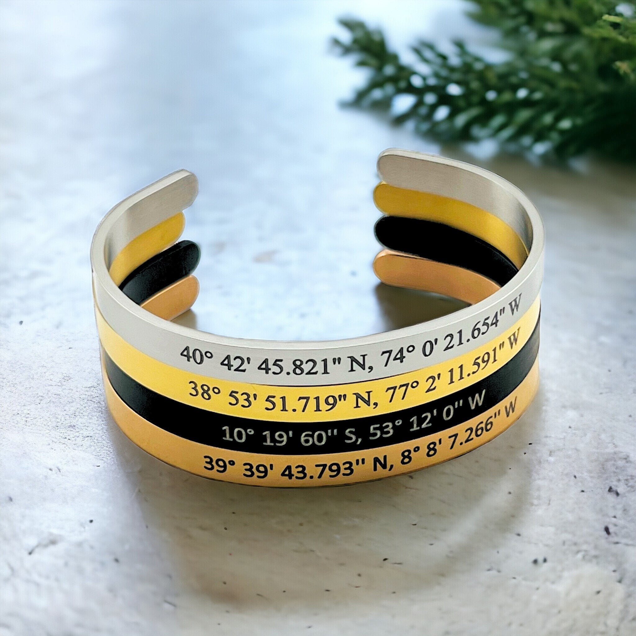 Coordinates Cuff - MemoriesMade