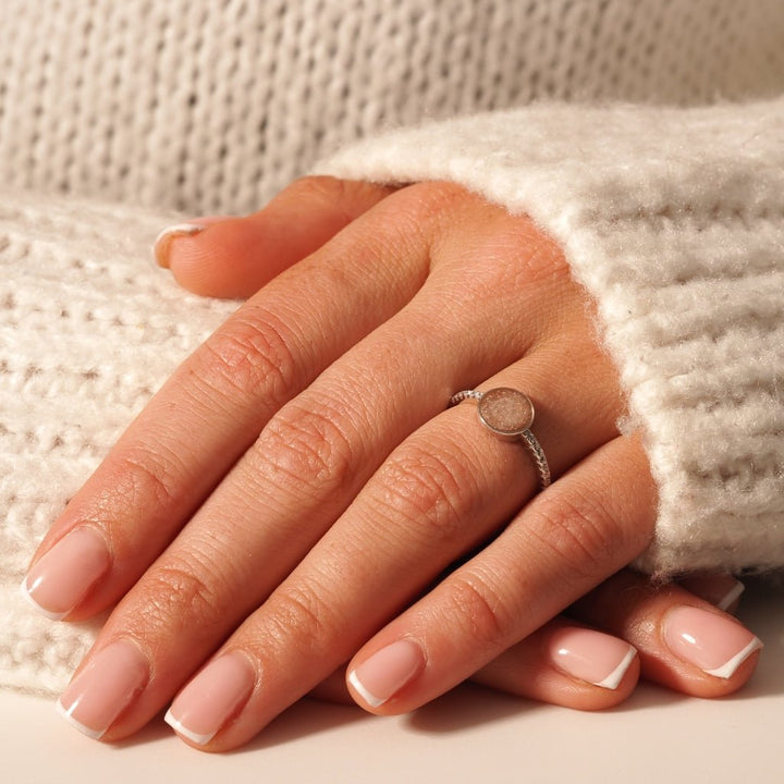 Crystal Set Classic Ashes Ring - MemoriesMade