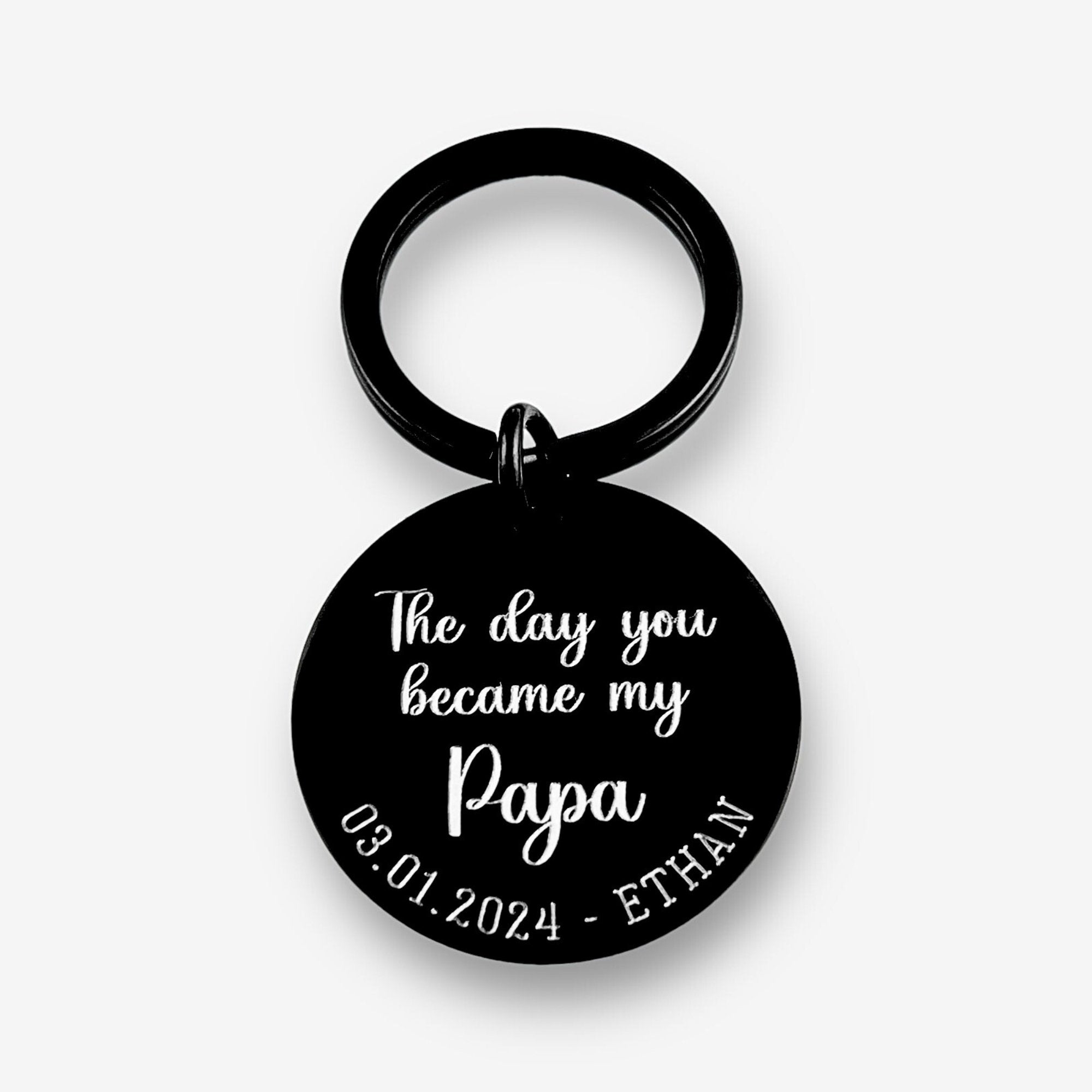 Day you became my... Disc Keychain - MemoriesMade