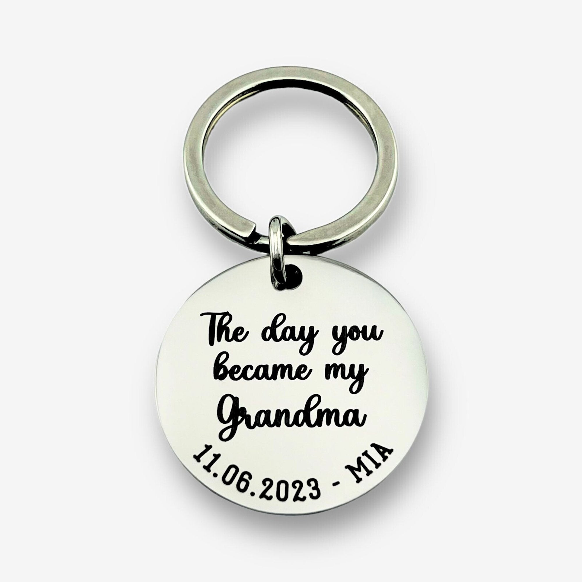 Day you became my... Disc Keychain - MemoriesMade